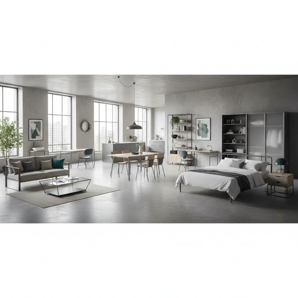 muebles acero cómo elegir
