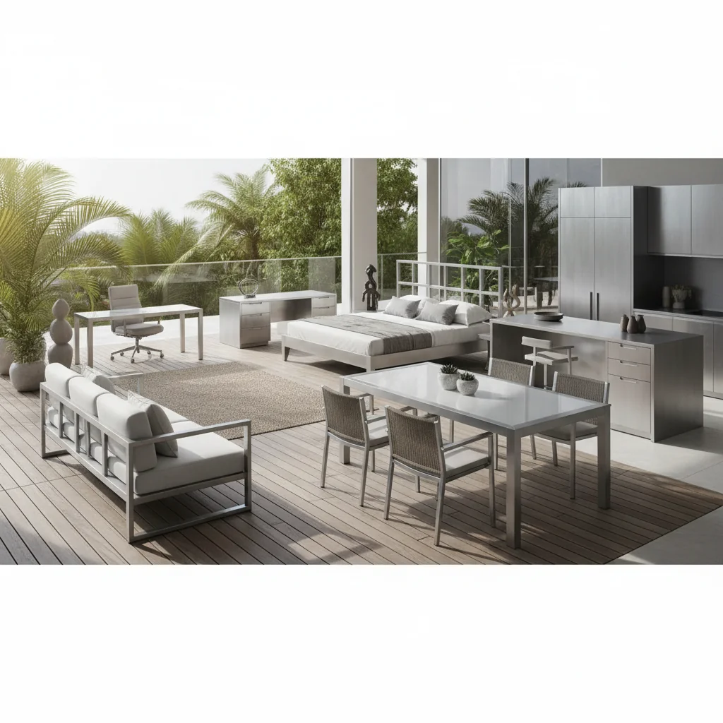 muebles aluminio características y ventajas