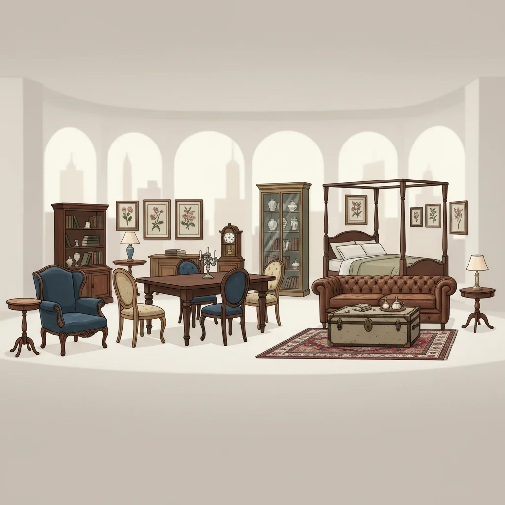 muebles antiguos cómo elegir