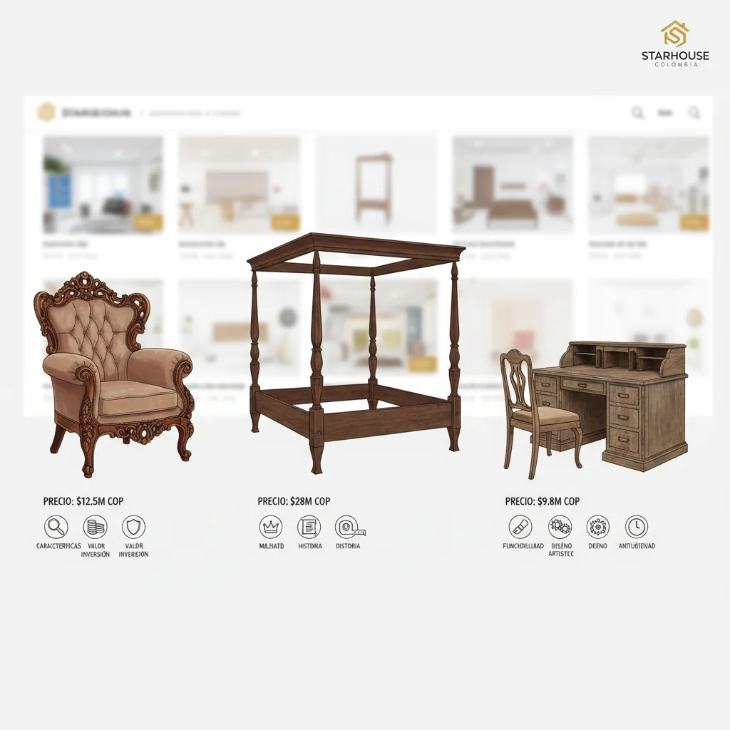 muebles antiguos precio características y ventajas