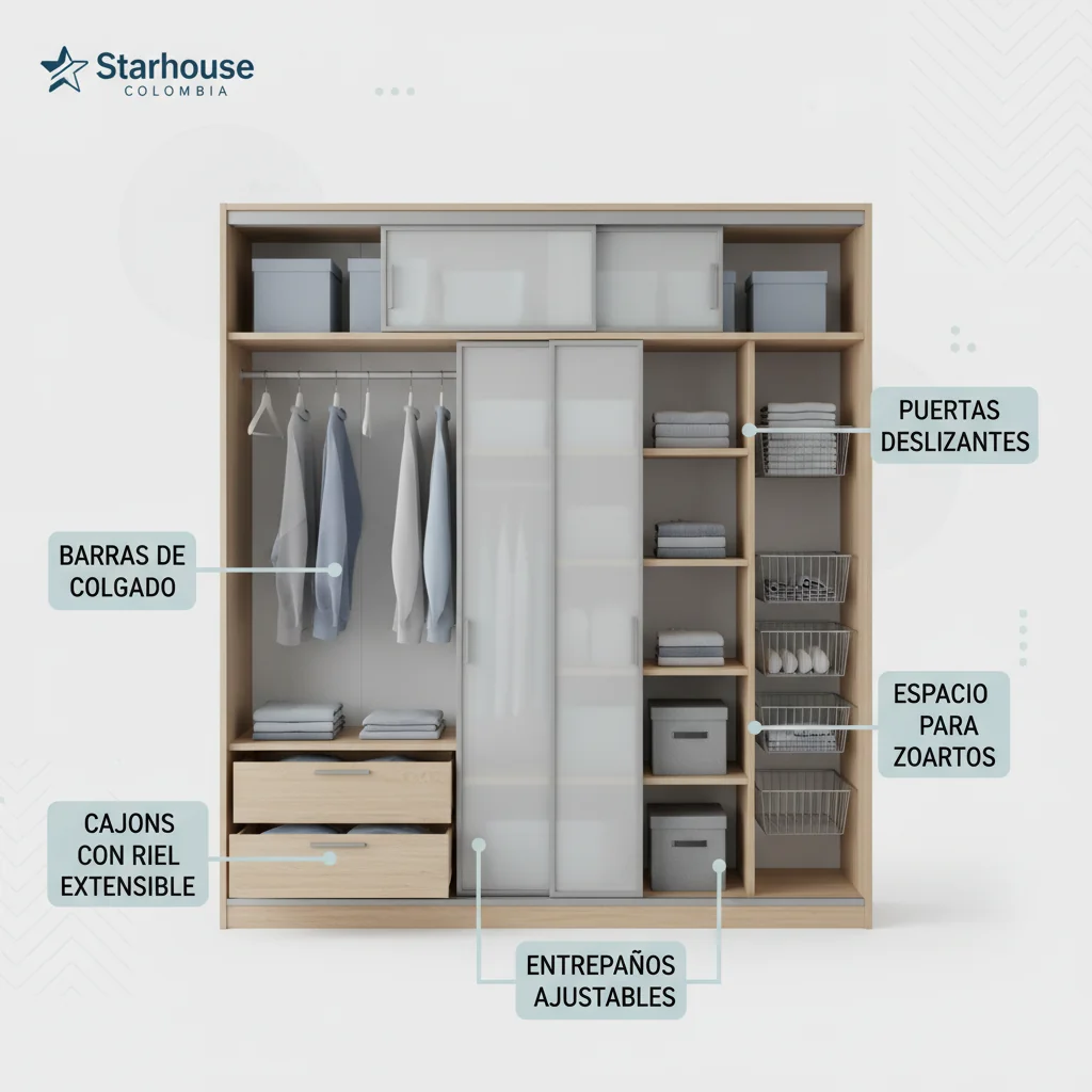 muebles armario características y ventajas