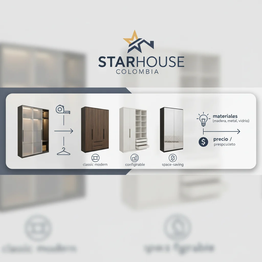 muebles armario modernos cómo elegir