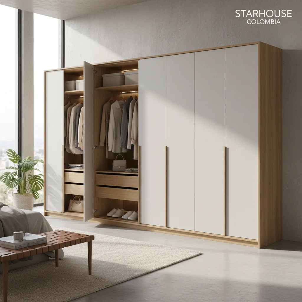 muebles armario modernos — pisos y revestimientos en Colombia | Starhouse