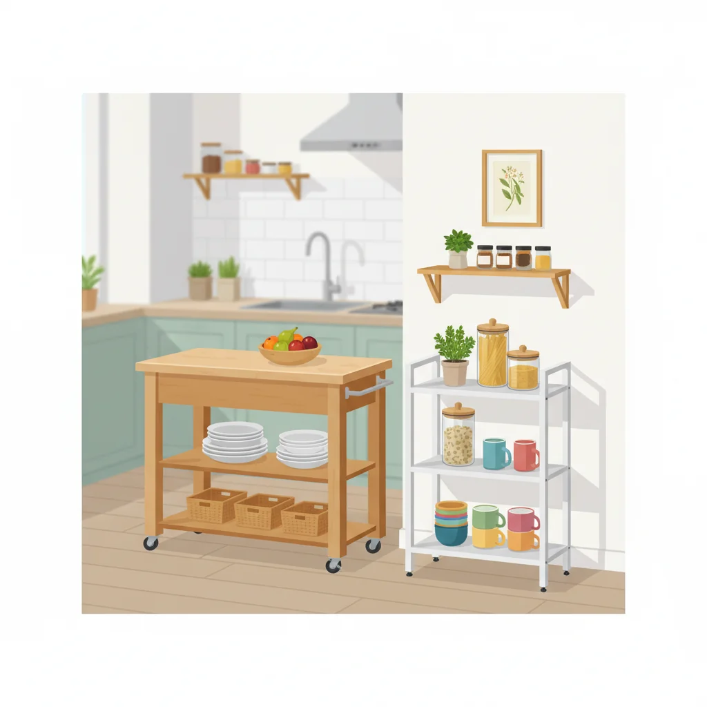 muebles auxiliares de cocina baratas cómo elegir