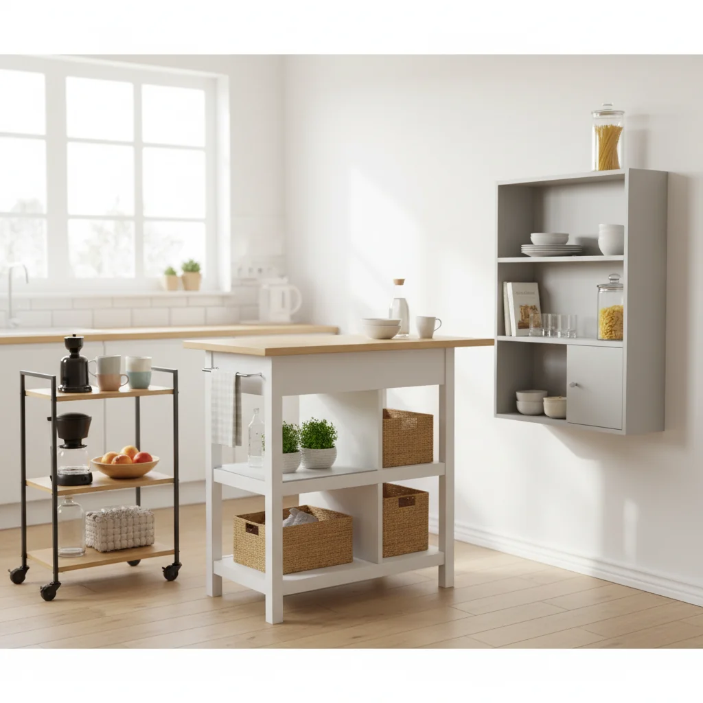 Descubre Muebles Auxiliares de Cocina Baratos para Transformar tu Espacio