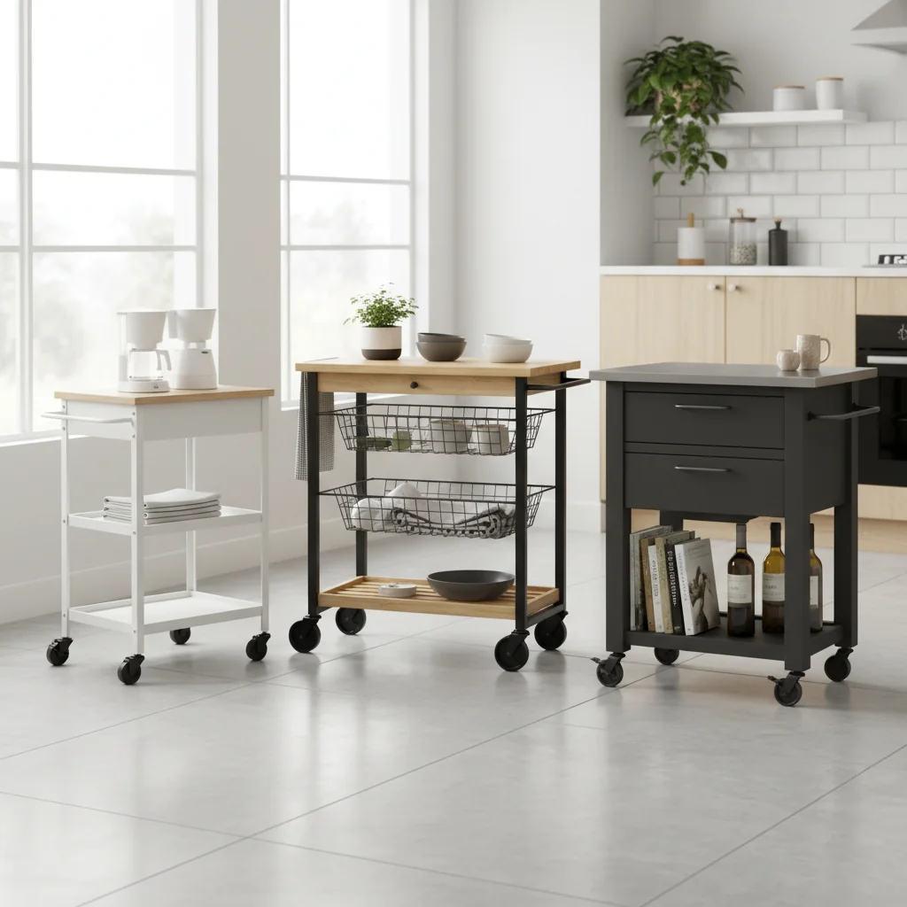 muebles auxiliares de cocina con ruedas baratas — pisos y revestimientos en Colombia | Starhouse