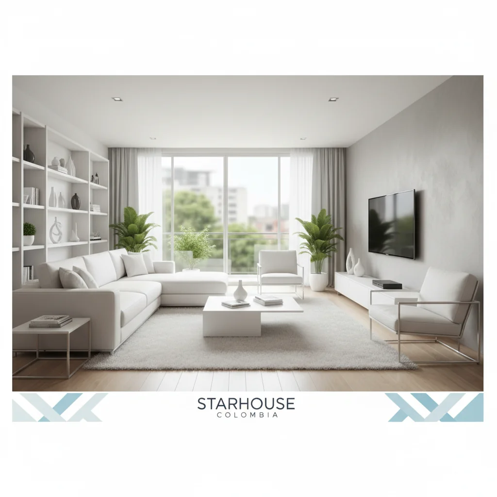 muebles blanco moderno para sala características y ventajas