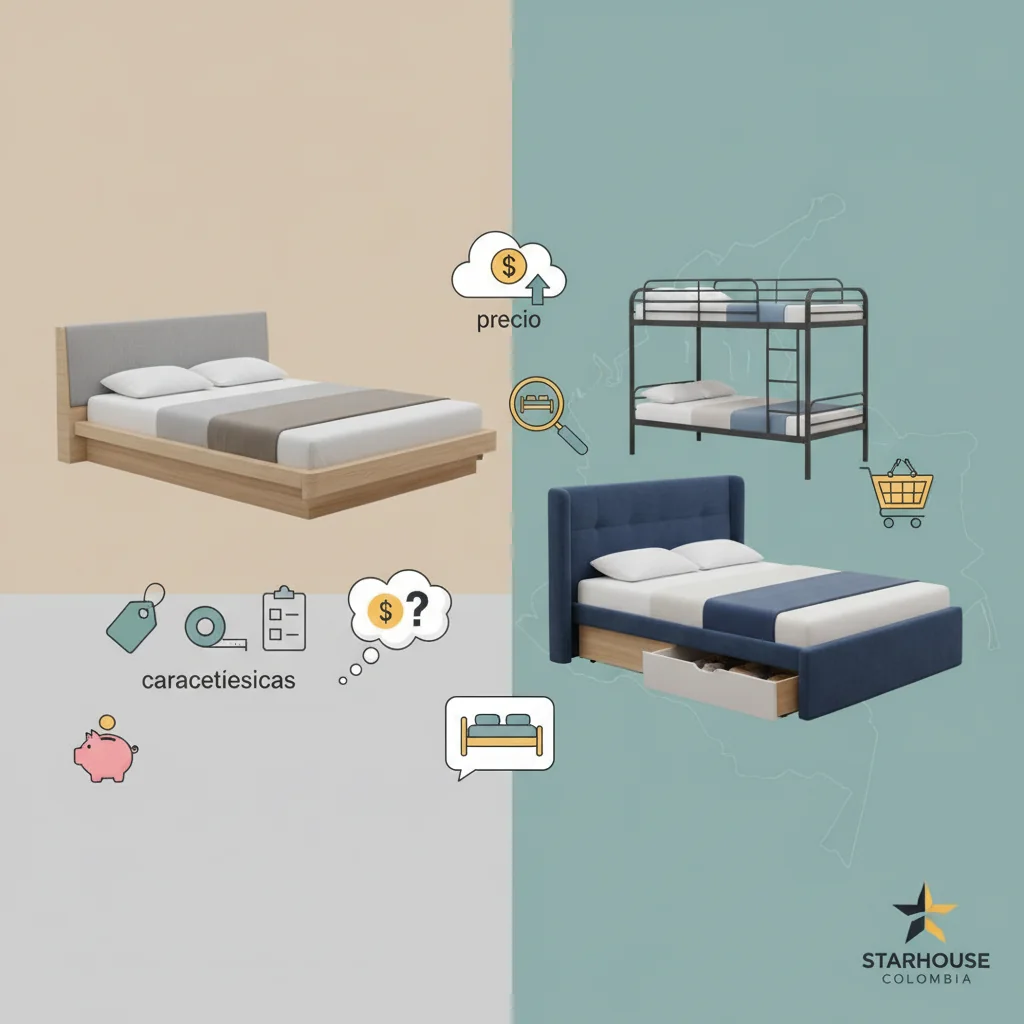muebles cama precio características y ventajas