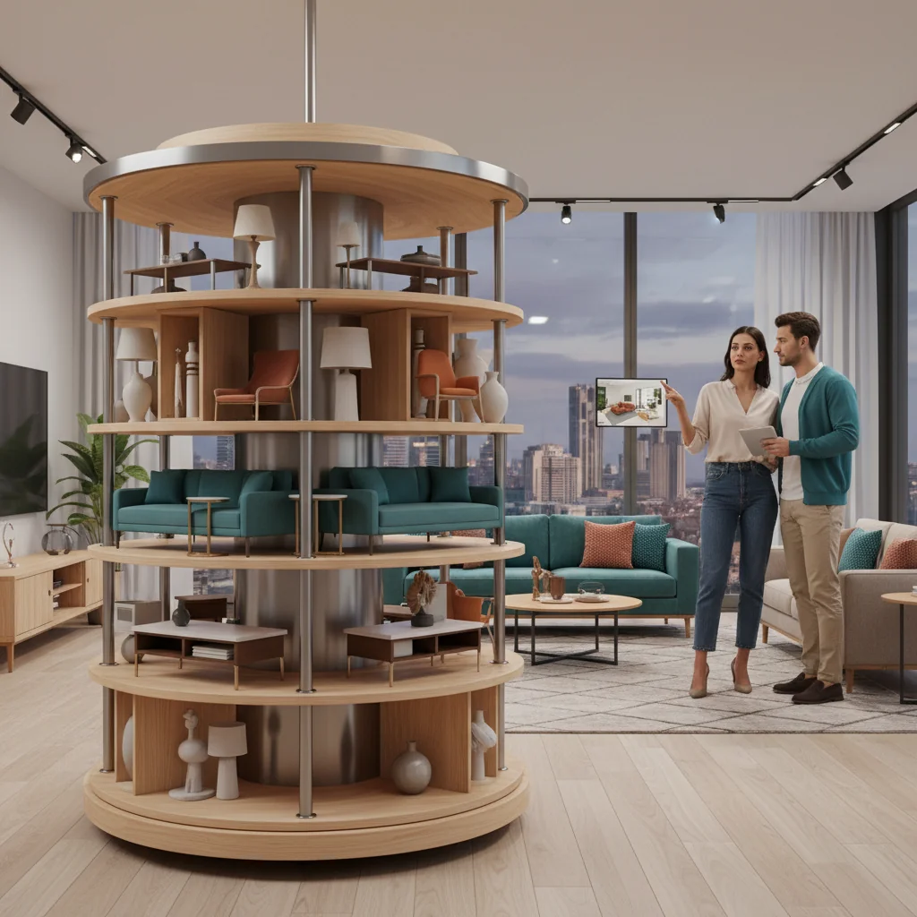muebles carrusel para sala cómo elegir