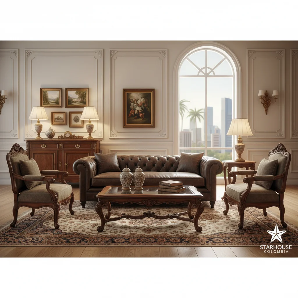 muebles clasicos para sala características y ventajas