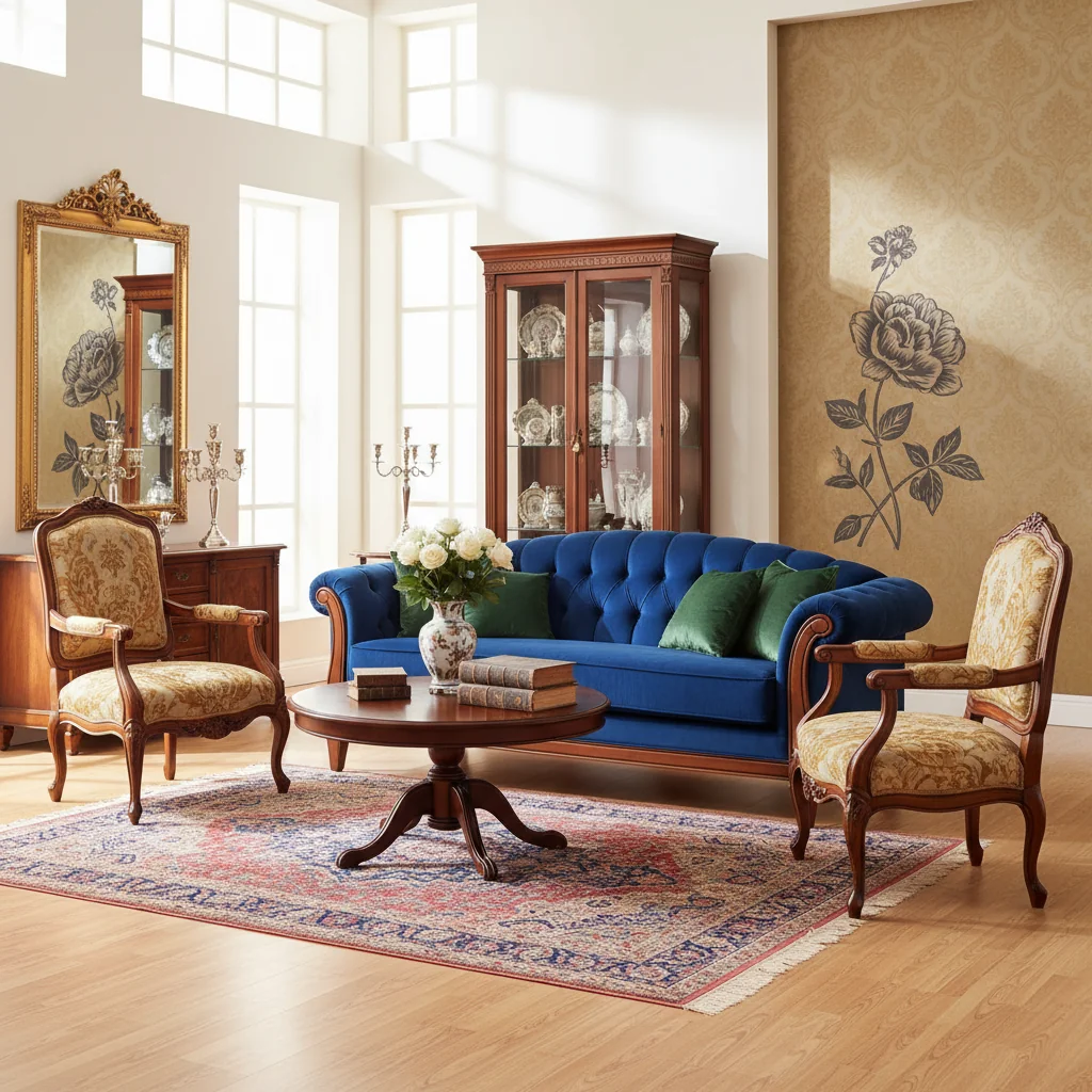 Descubre la Elegancia Atemporal: Muebles Clásicos para tu Sala de Ensueño