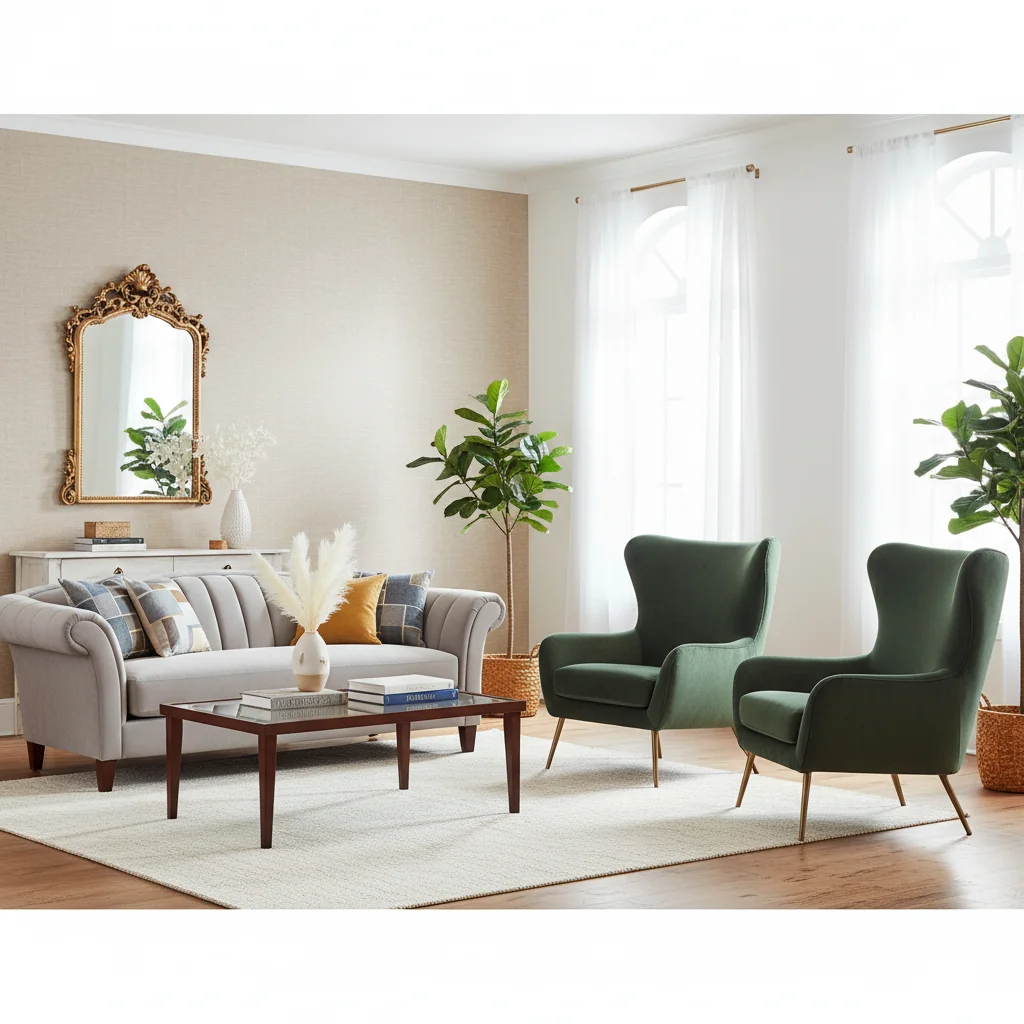 Muebles Clásicos para Sala: La Fusión Perfecta con el Estilo Moderno