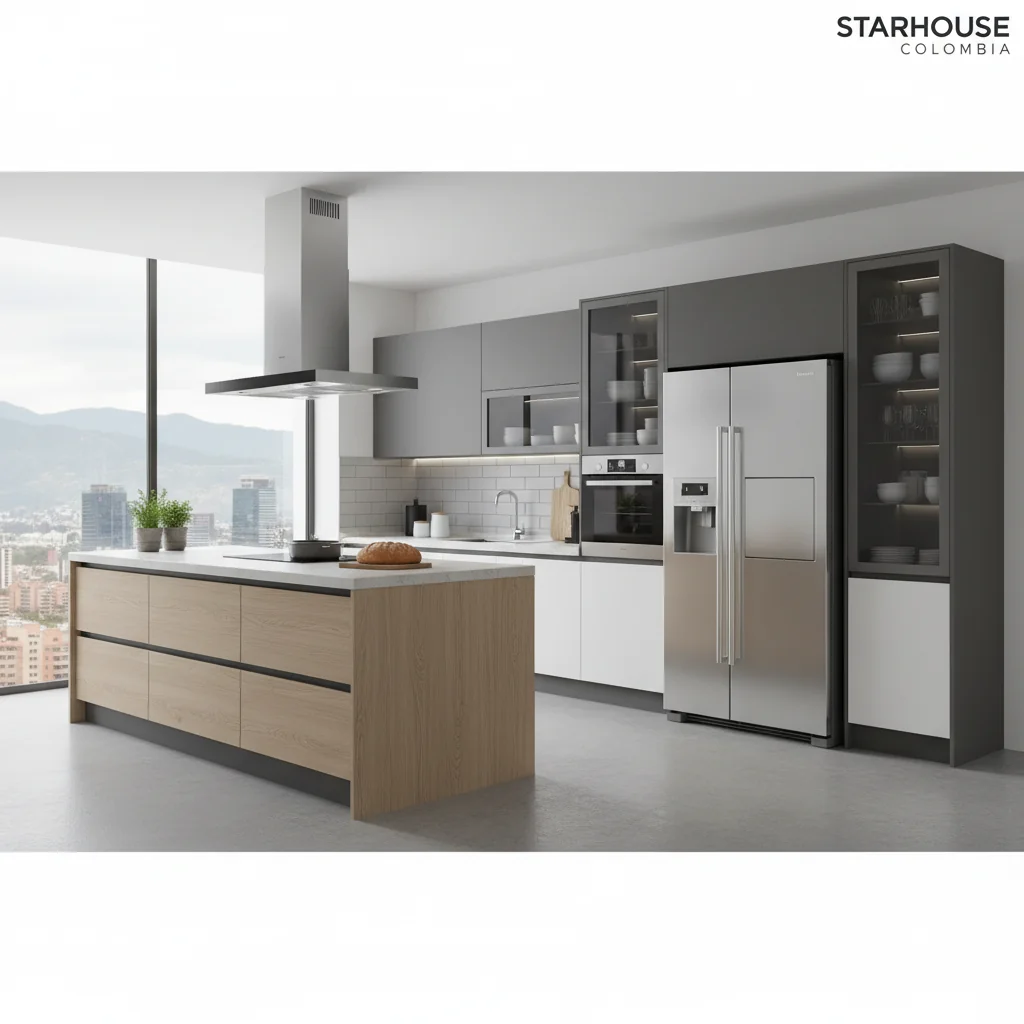 muebles cocina bogotá características y ventajas