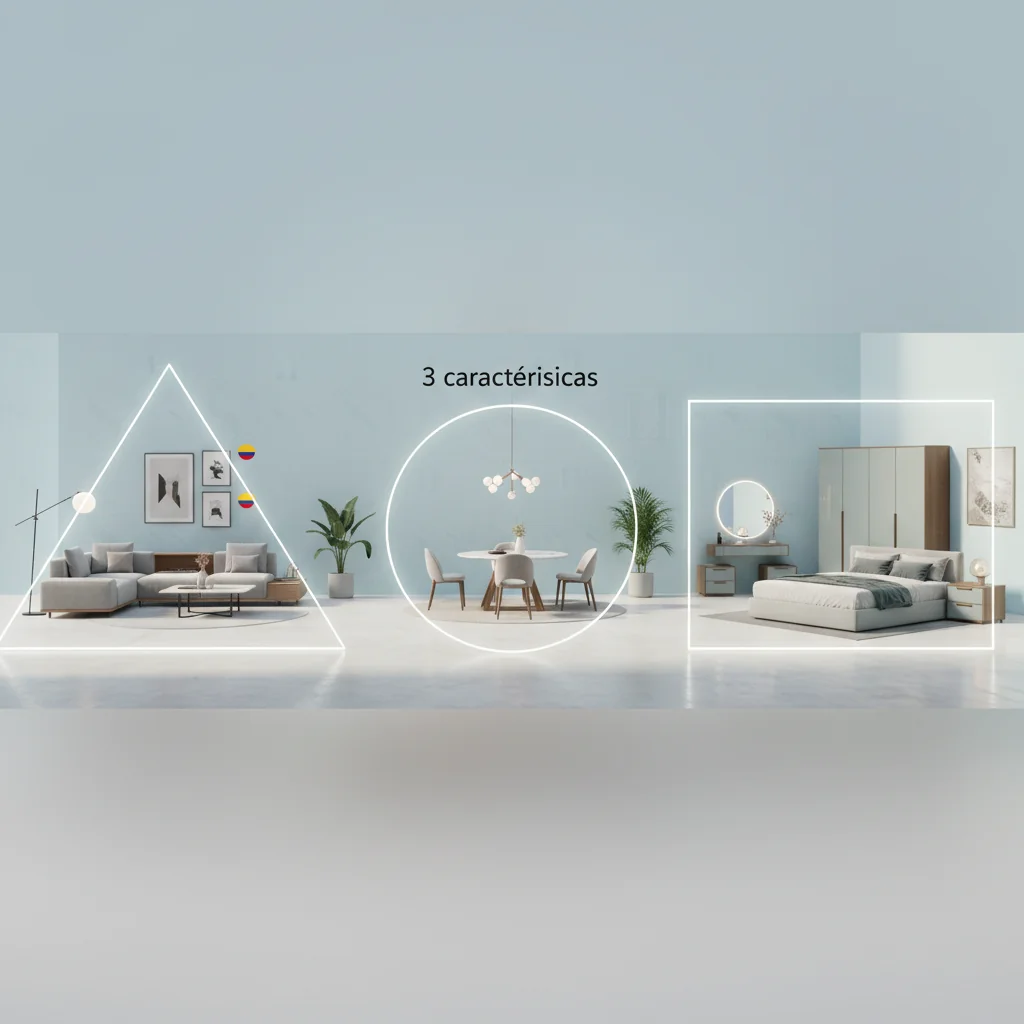 muebles de 3 características y ventajas