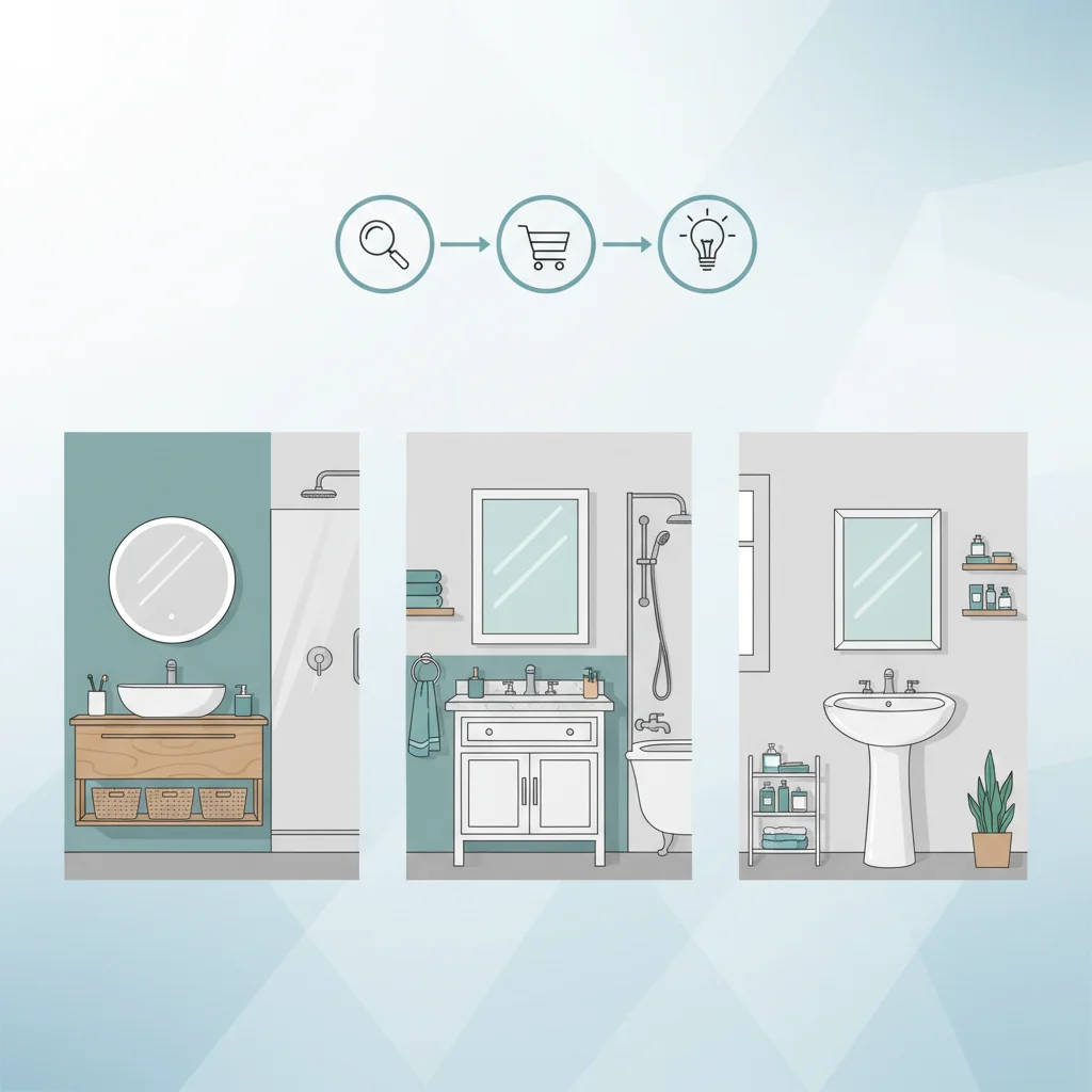 muebles de baño baratos cómo elegir