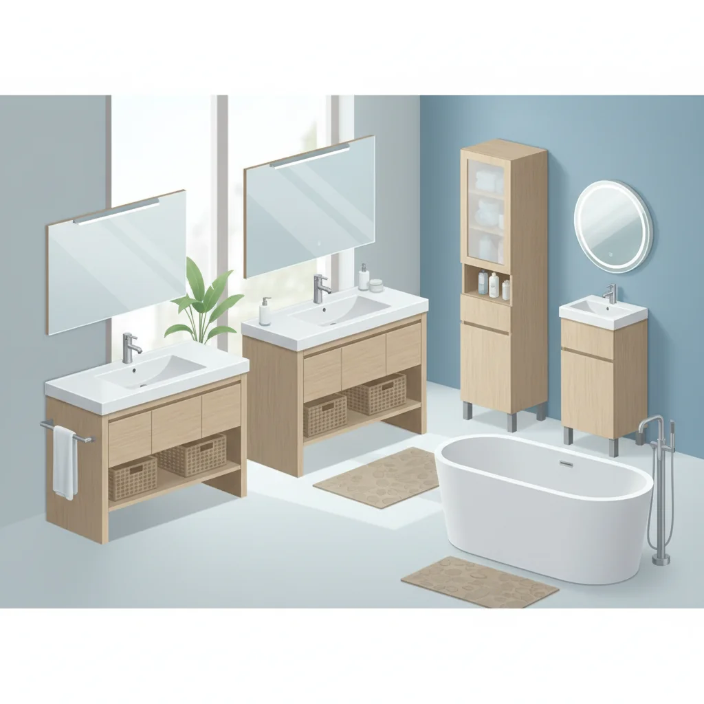 muebles de baño baratos características y ventajas