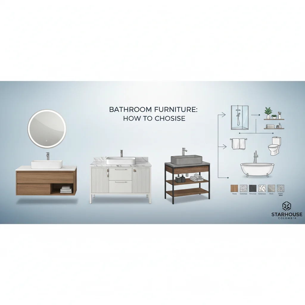 muebles de baño cómo elegir