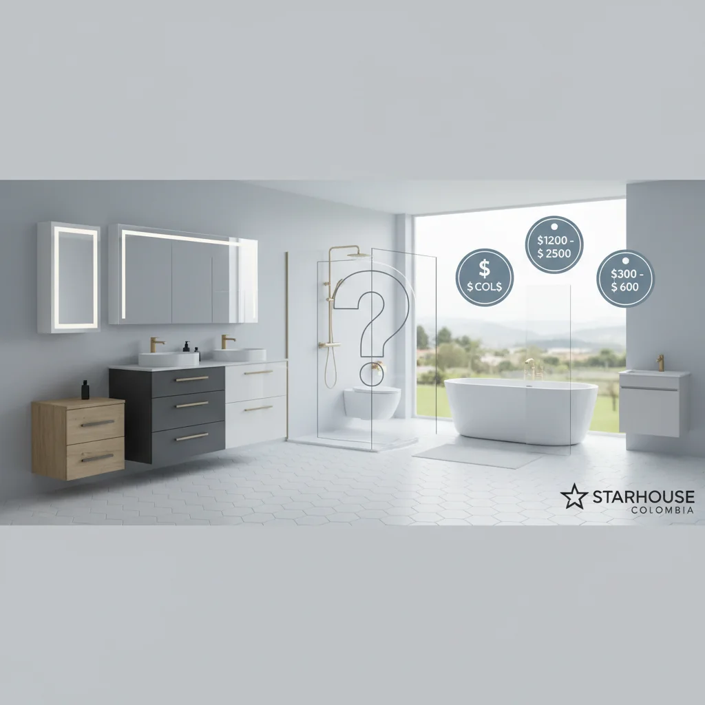 muebles de baño precio cómo elegir