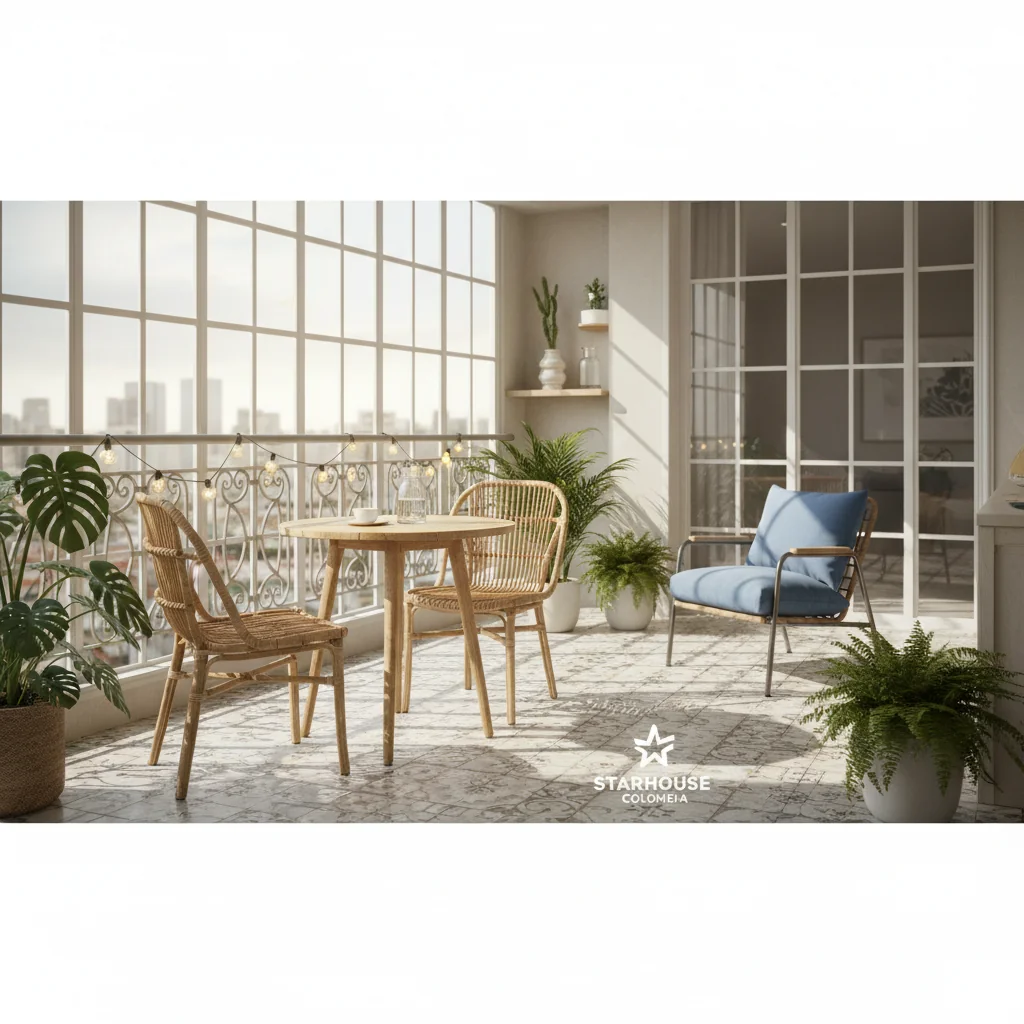 muebles de balcon características y ventajas