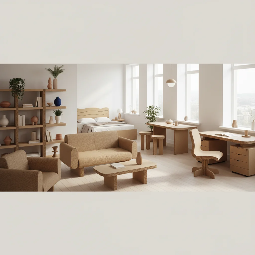 muebles de carton cómo elegir