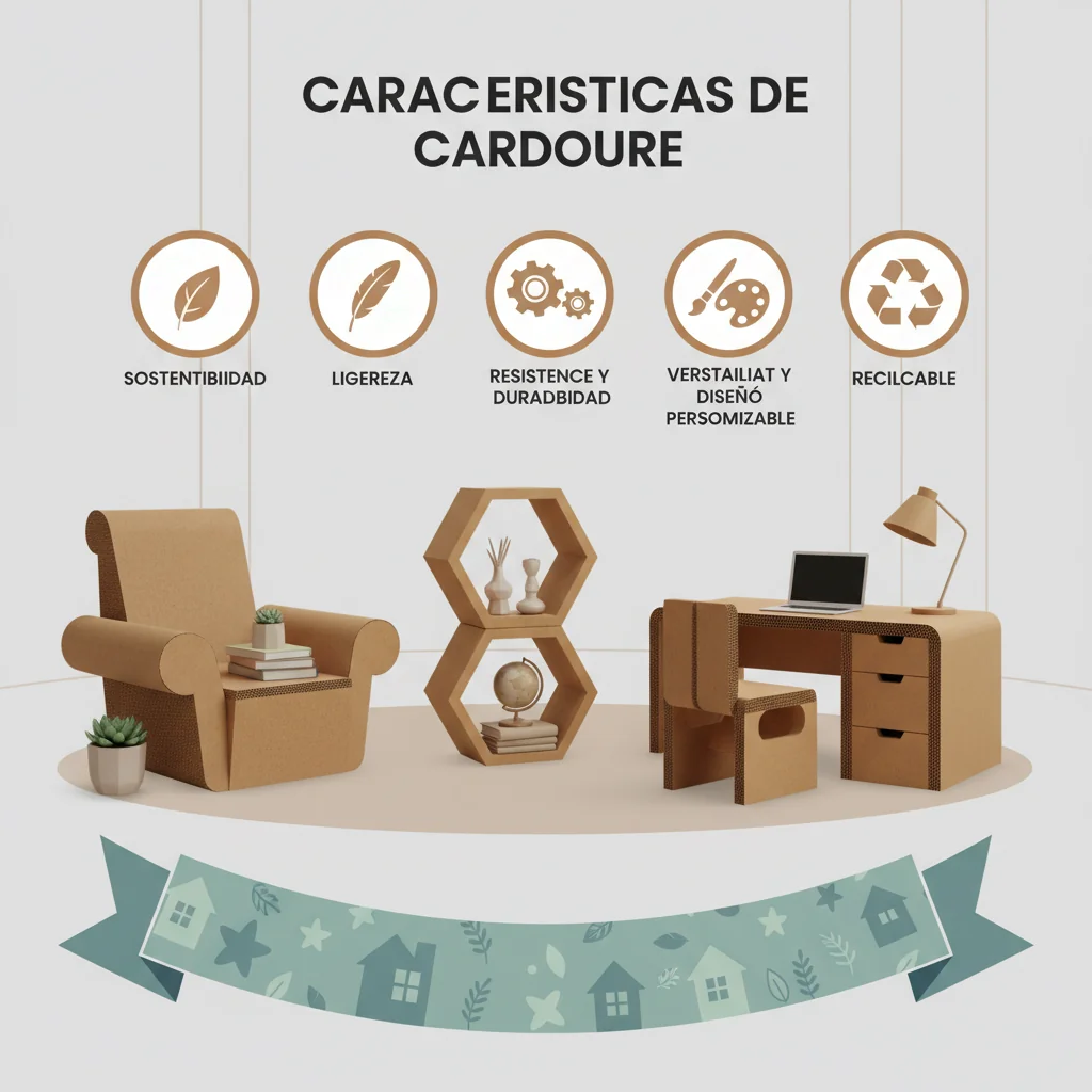 muebles de carton características y ventajas