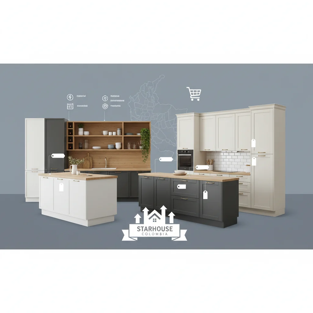 muebles de cocina bogotá precios características y ventajas