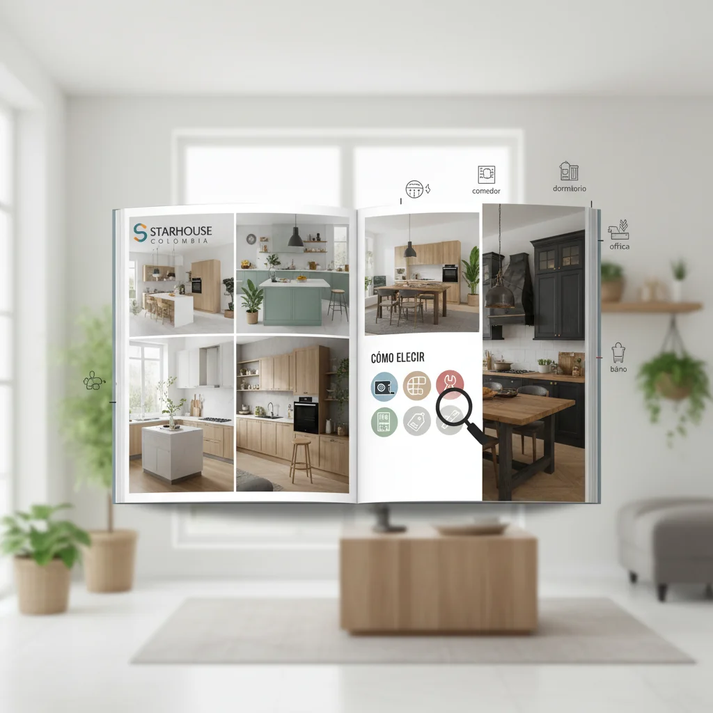 muebles de cocina catalogo cómo elegir