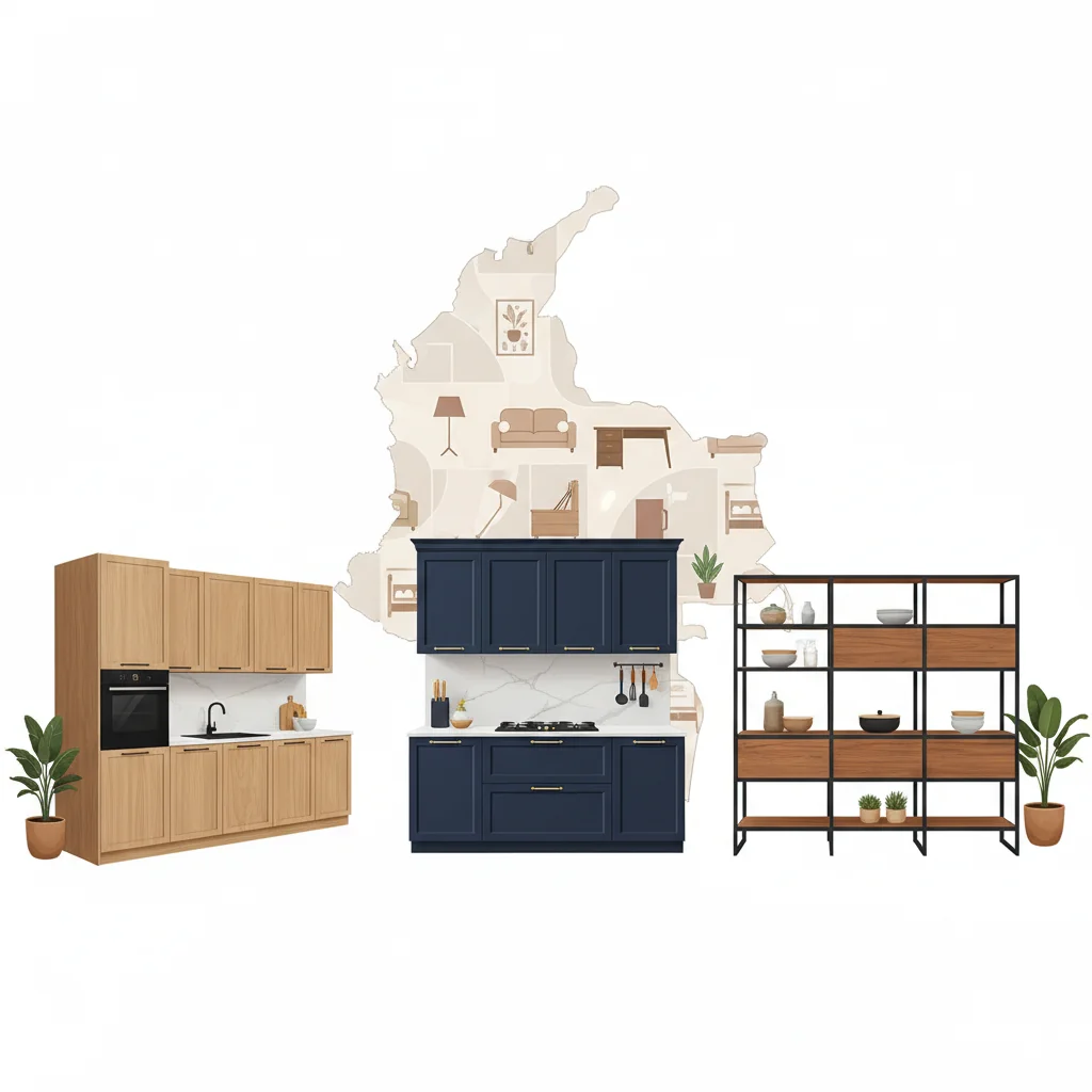 muebles de cocina colombia cómo elegir