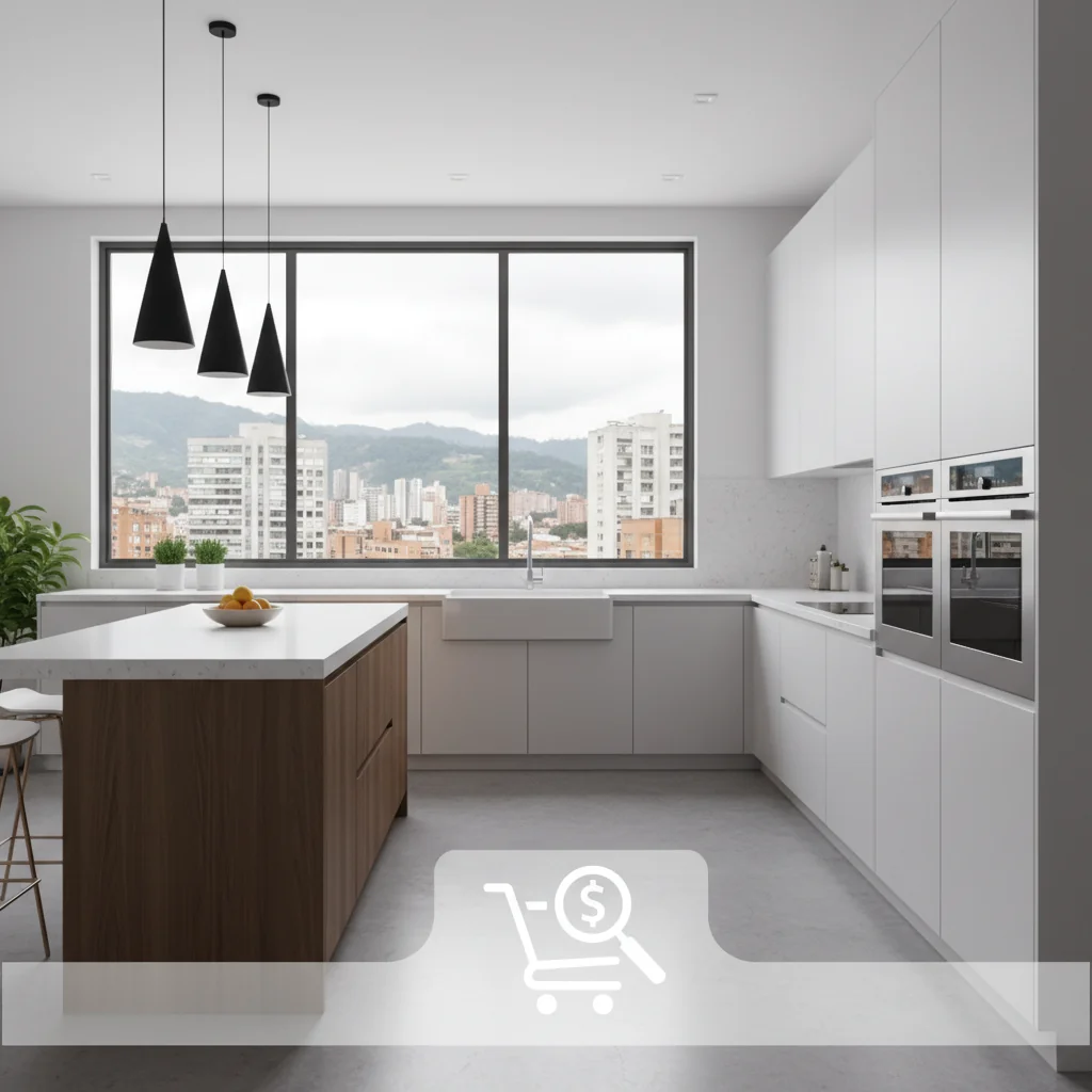 muebles de cocina con precio modernos colombia cómo elegir