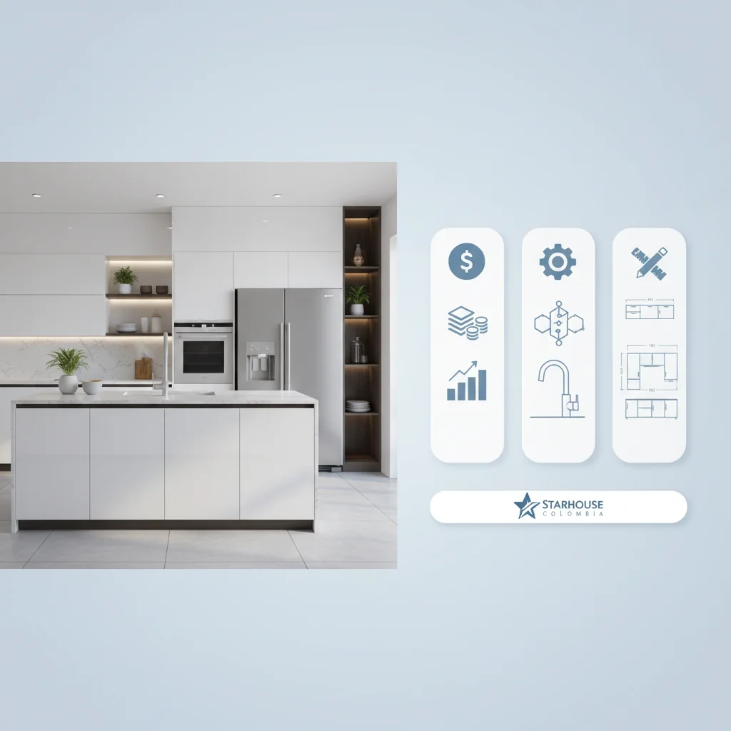 muebles de cocina modernos precio características y ventajas