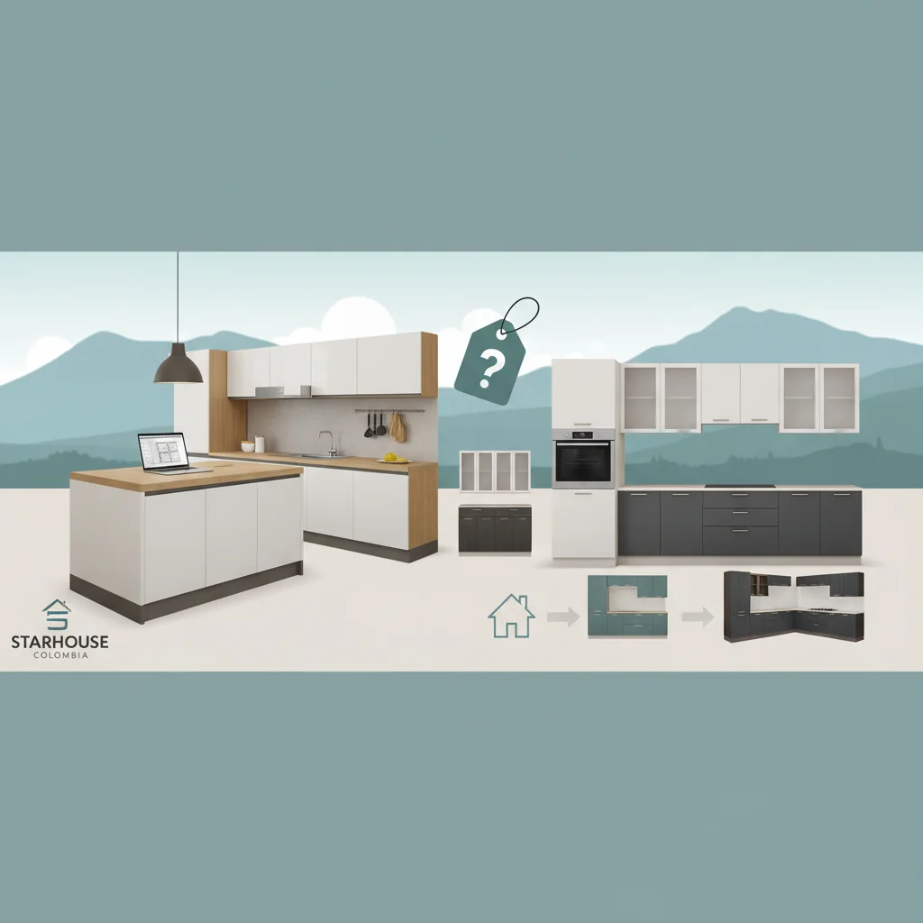 muebles de cocina precio cómo elegir