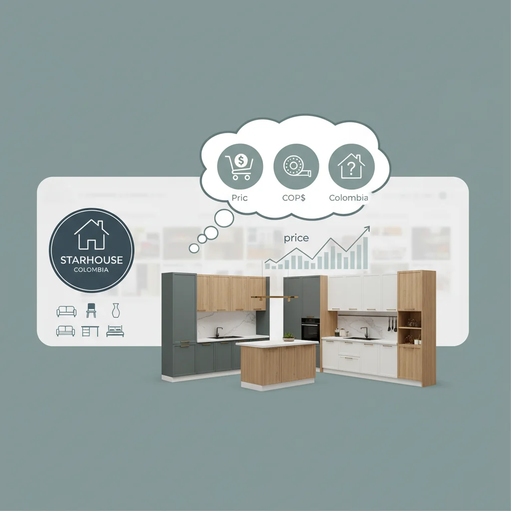 muebles de cocina precio colombia cómo elegir