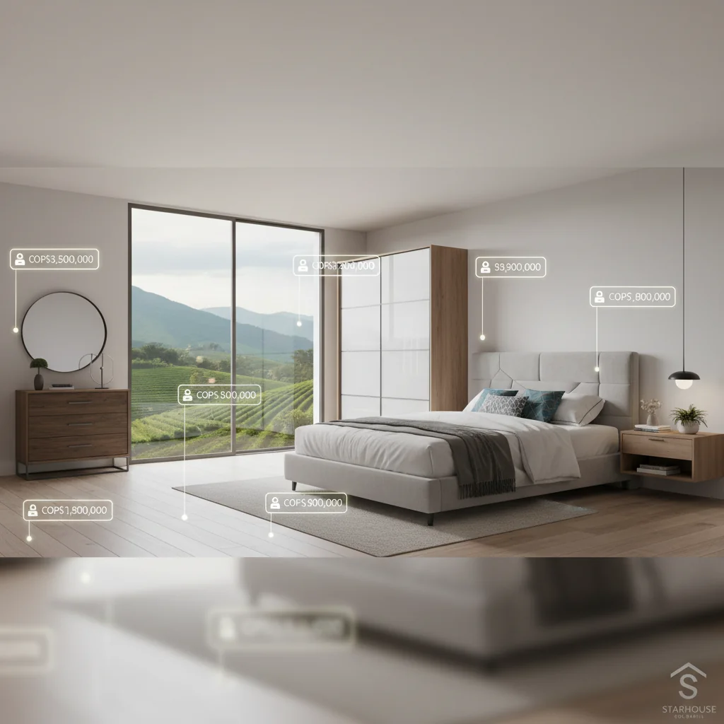 muebles de dormitorio con precio modernos colombia características y ventajas