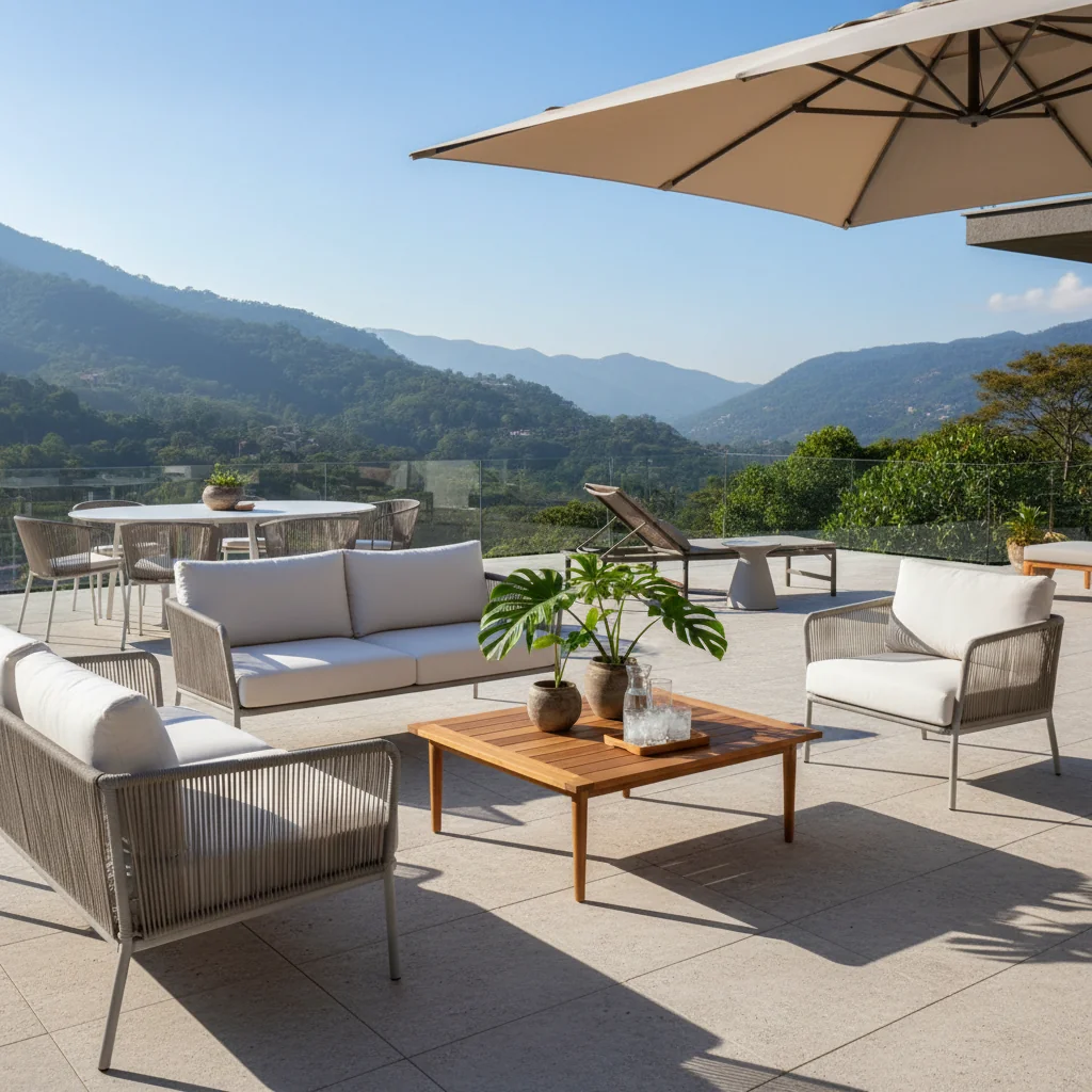 Transforma tu Espacio Exterior: Guía Completa de Muebles de Exterior Modernos
