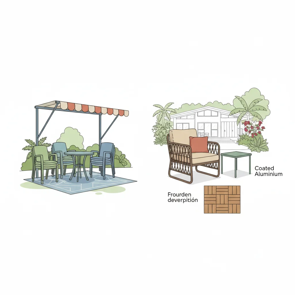 muebles de jardin baratos características y ventajas