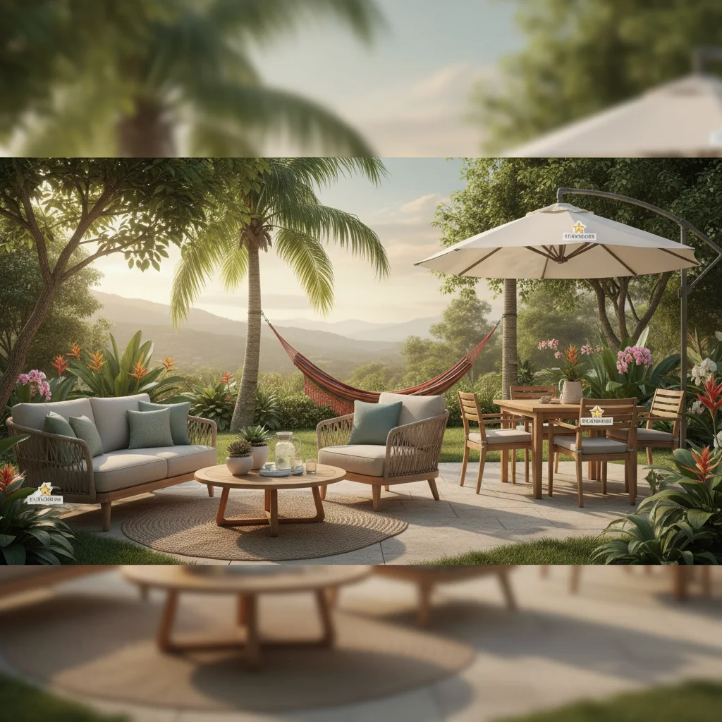 muebles de jardin colombia cómo elegir