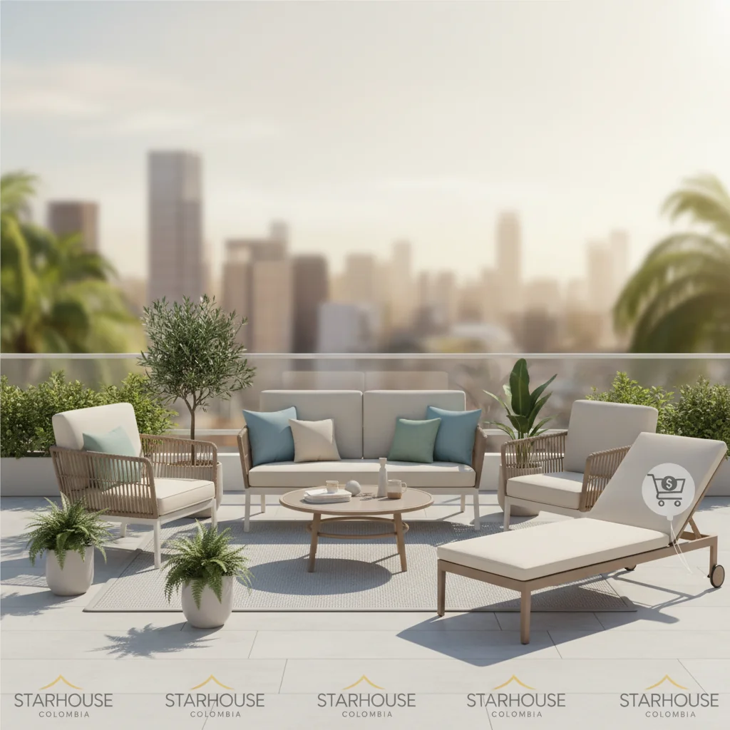muebles de jardin economicos cómo elegir