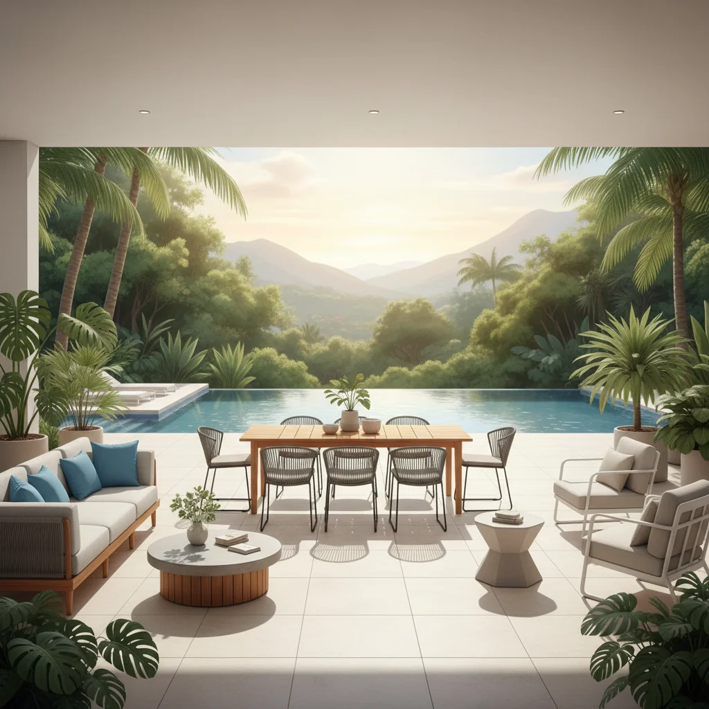 muebles de jardin modernos cómo elegir