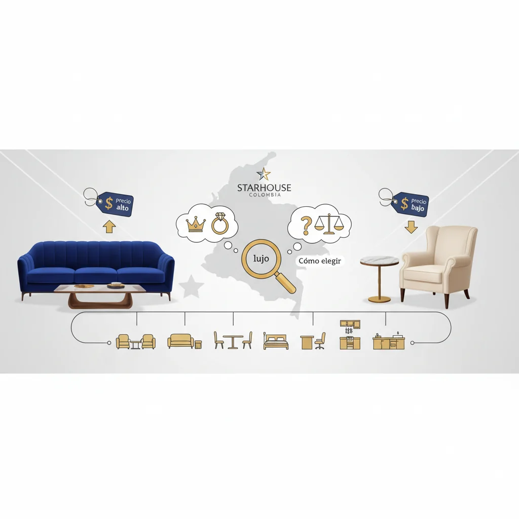 muebles de lujo precio cómo elegir
