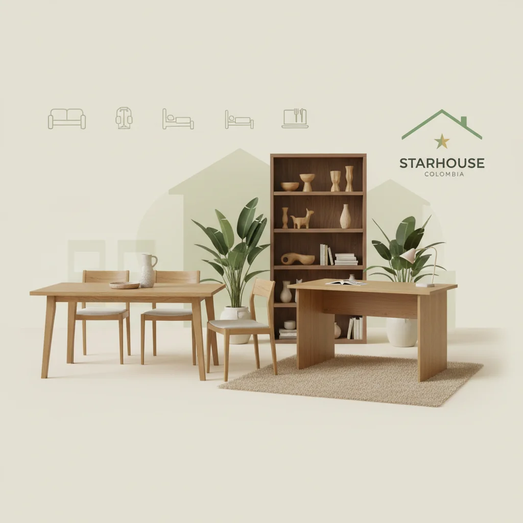 muebles de madera características y ventajas