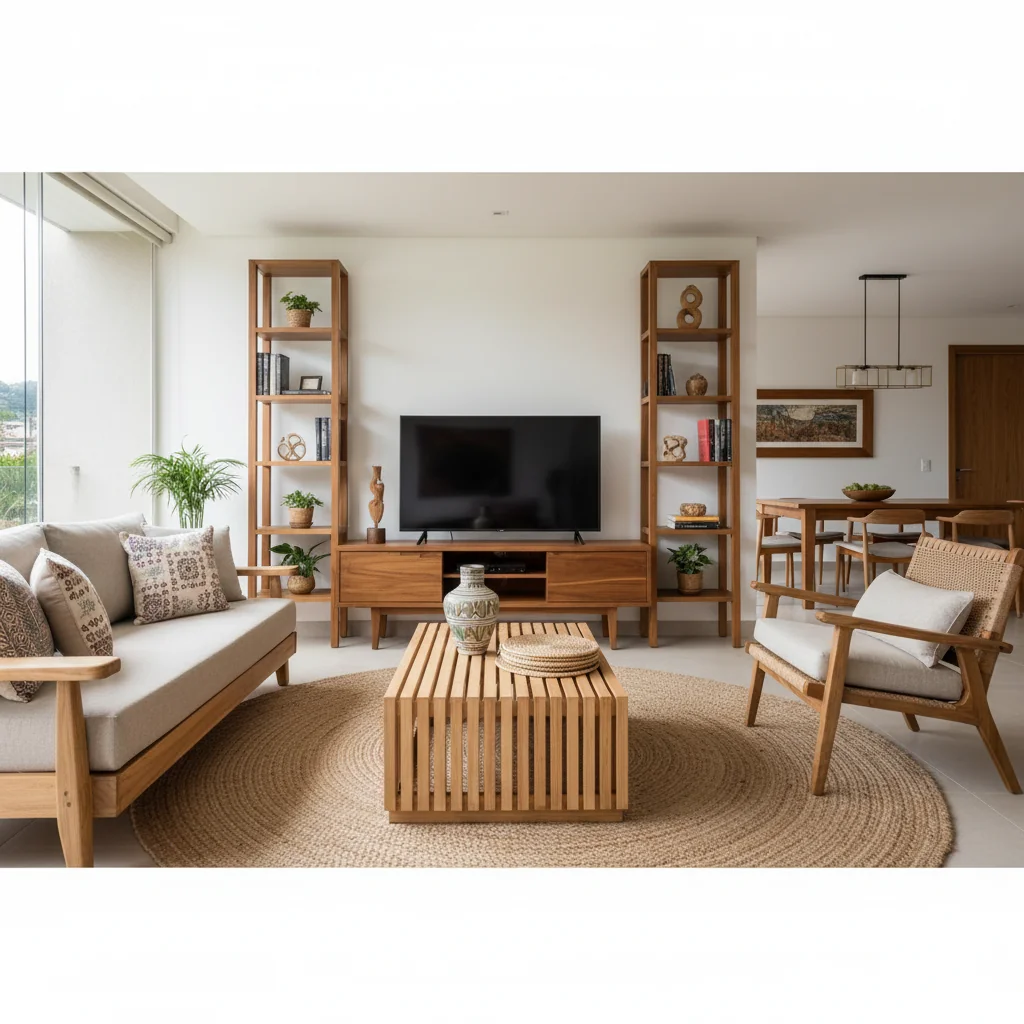 Descubre la Belleza y Durabilidad de los Muebles de Madera en Colombia