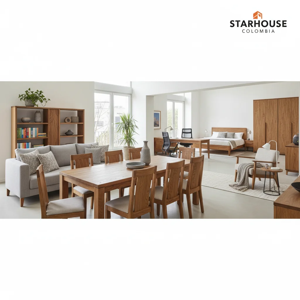 muebles de madera — pisos y revestimientos en Colombia | Starhouse