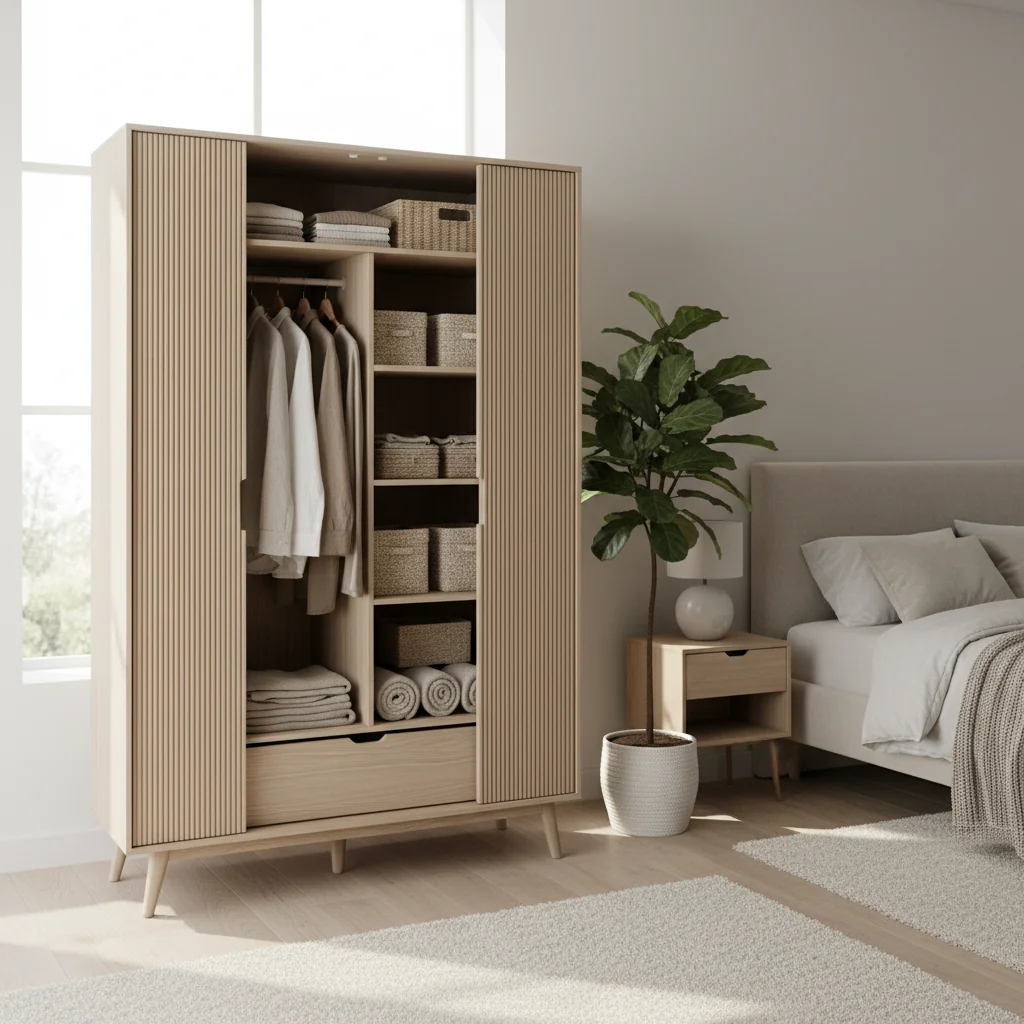 muebles de madera para ropa — pisos y revestimientos en Colombia | Starhouse