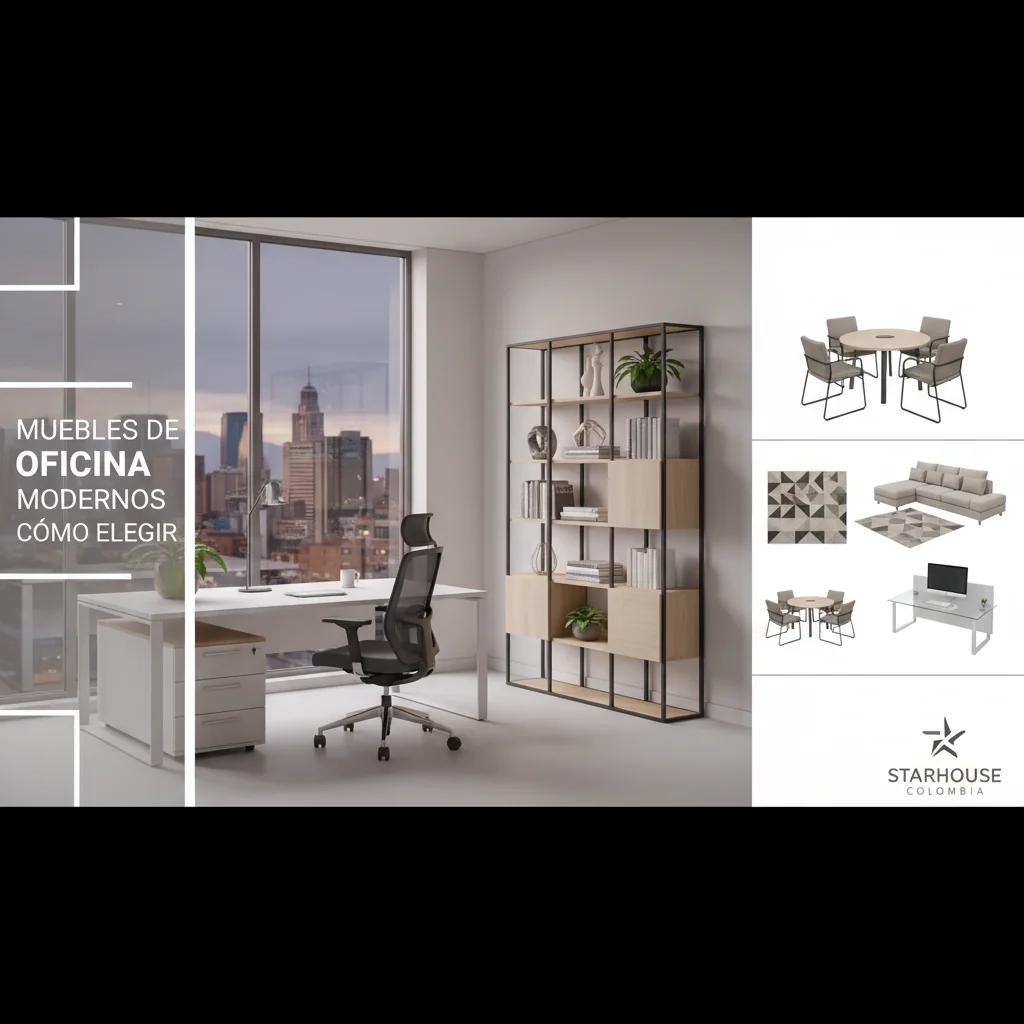 muebles de oficina modernos cómo elegir