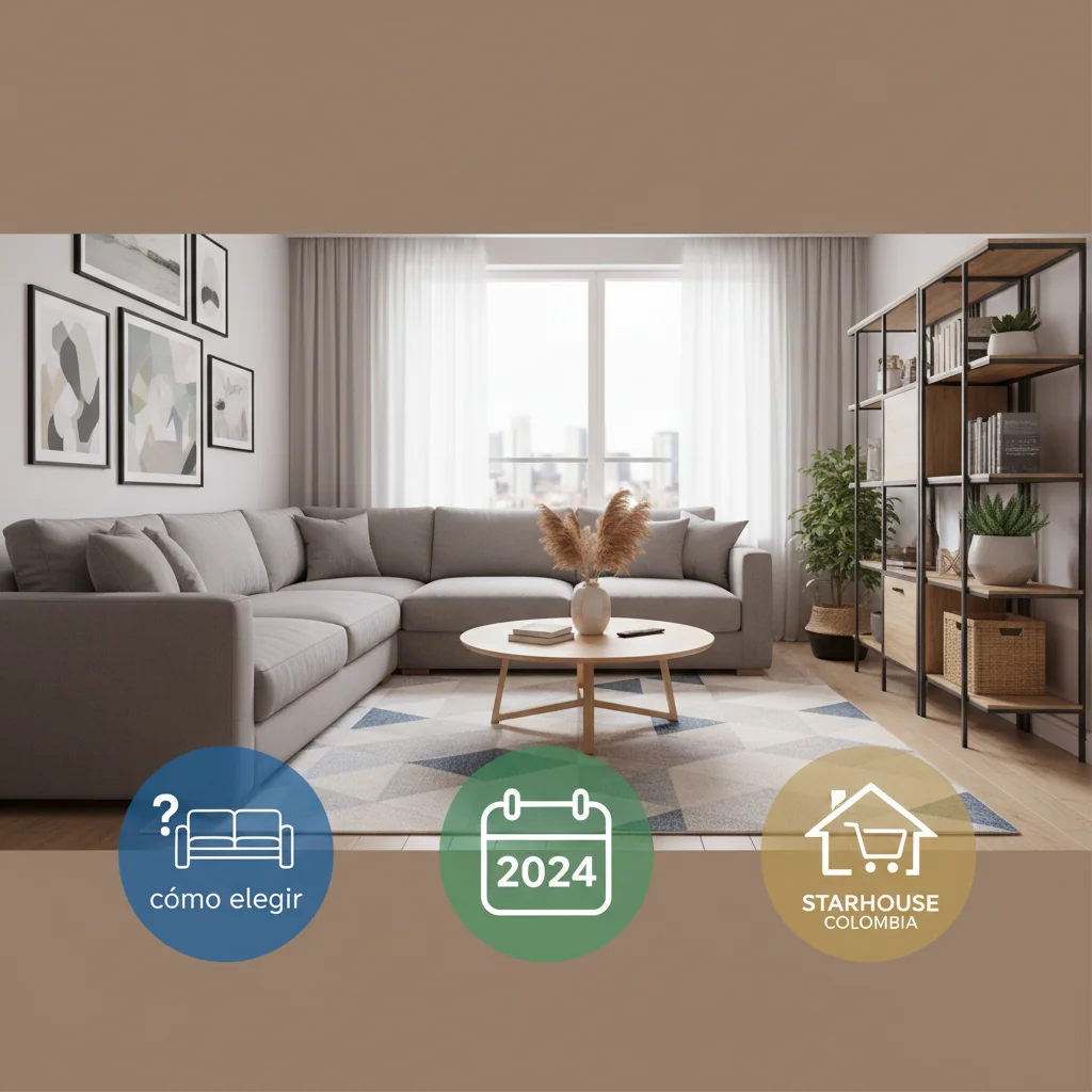 muebles de sala 2024 cómo elegir