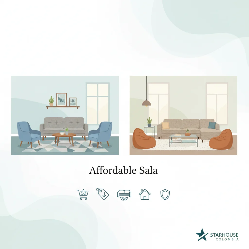 muebles de sala baratos características y ventajas