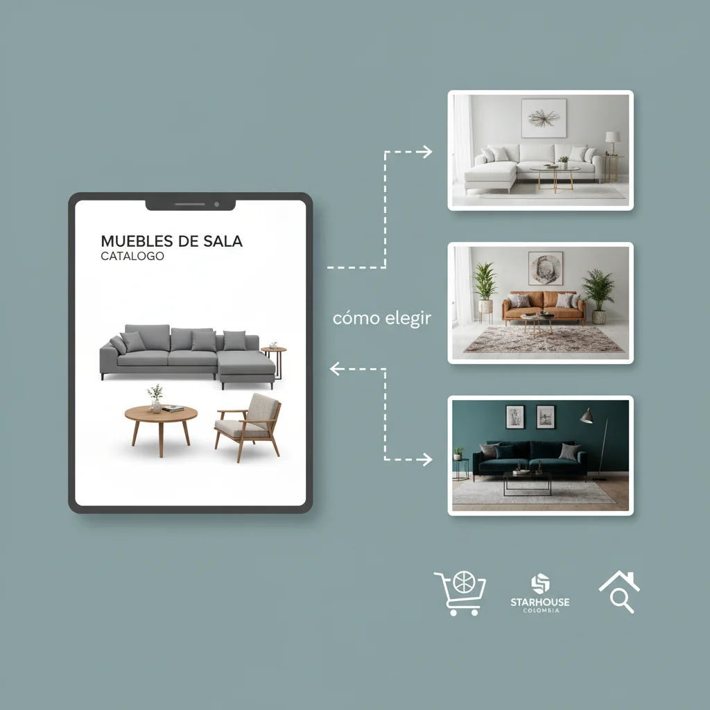 muebles de sala catalogo cómo elegir