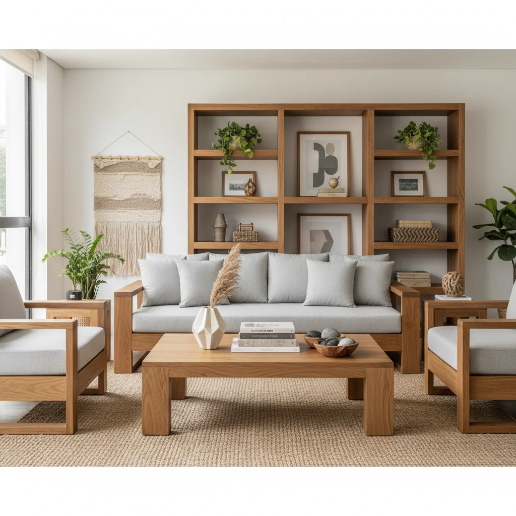 Muebles de Sala en Madera: La Elección Perfecta para tu Hogar
