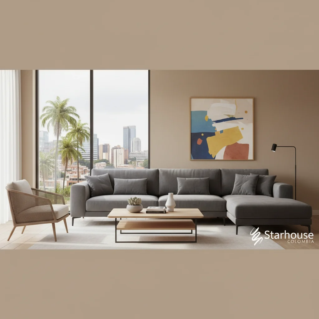 muebles de sala modernos precio colombia características y ventajas