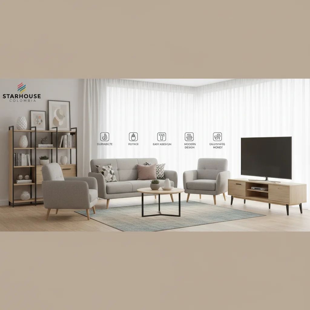 muebles de sala nuevos economicos características y ventajas